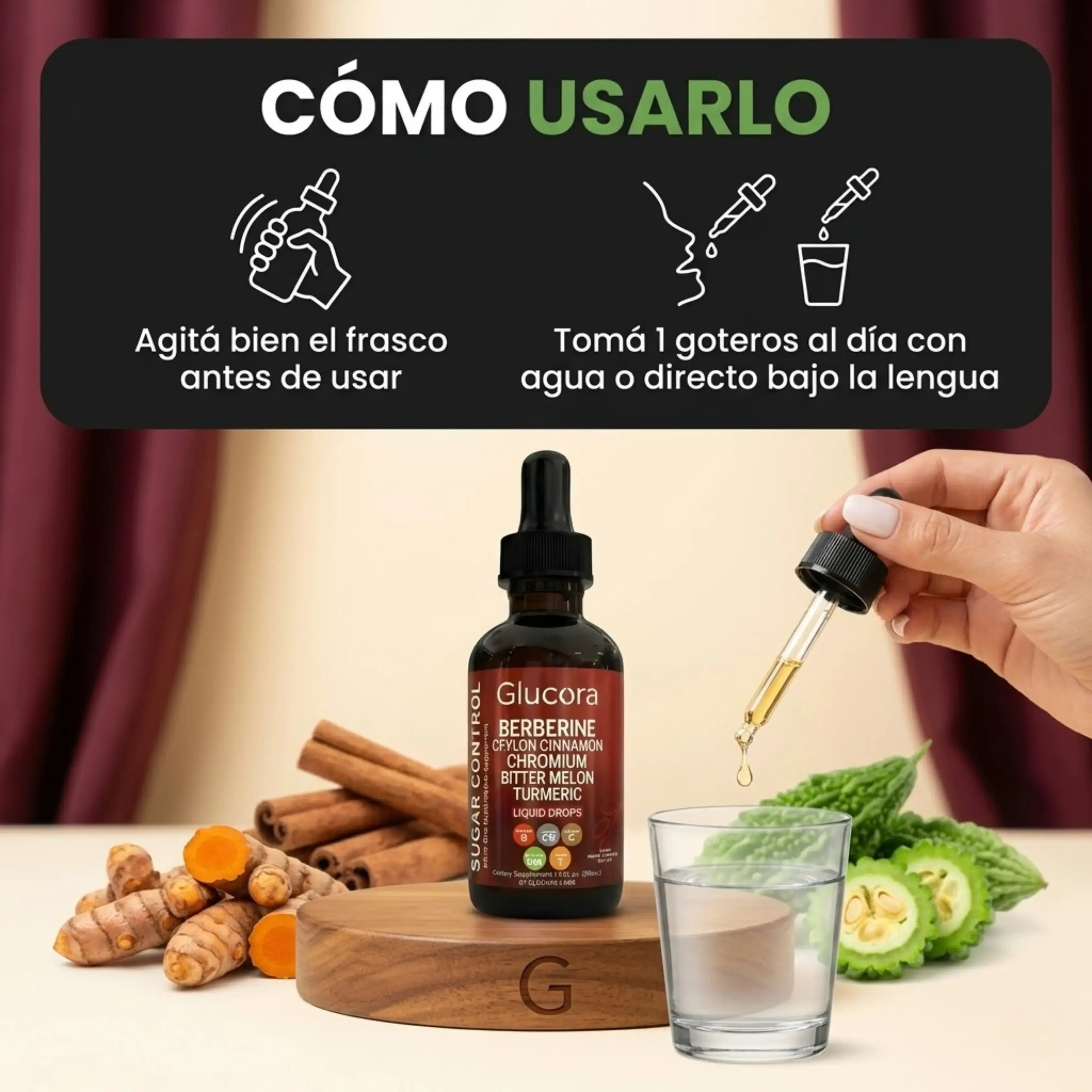 Glucora — El regulador de azúcar en sangre más potente de la naturaleza